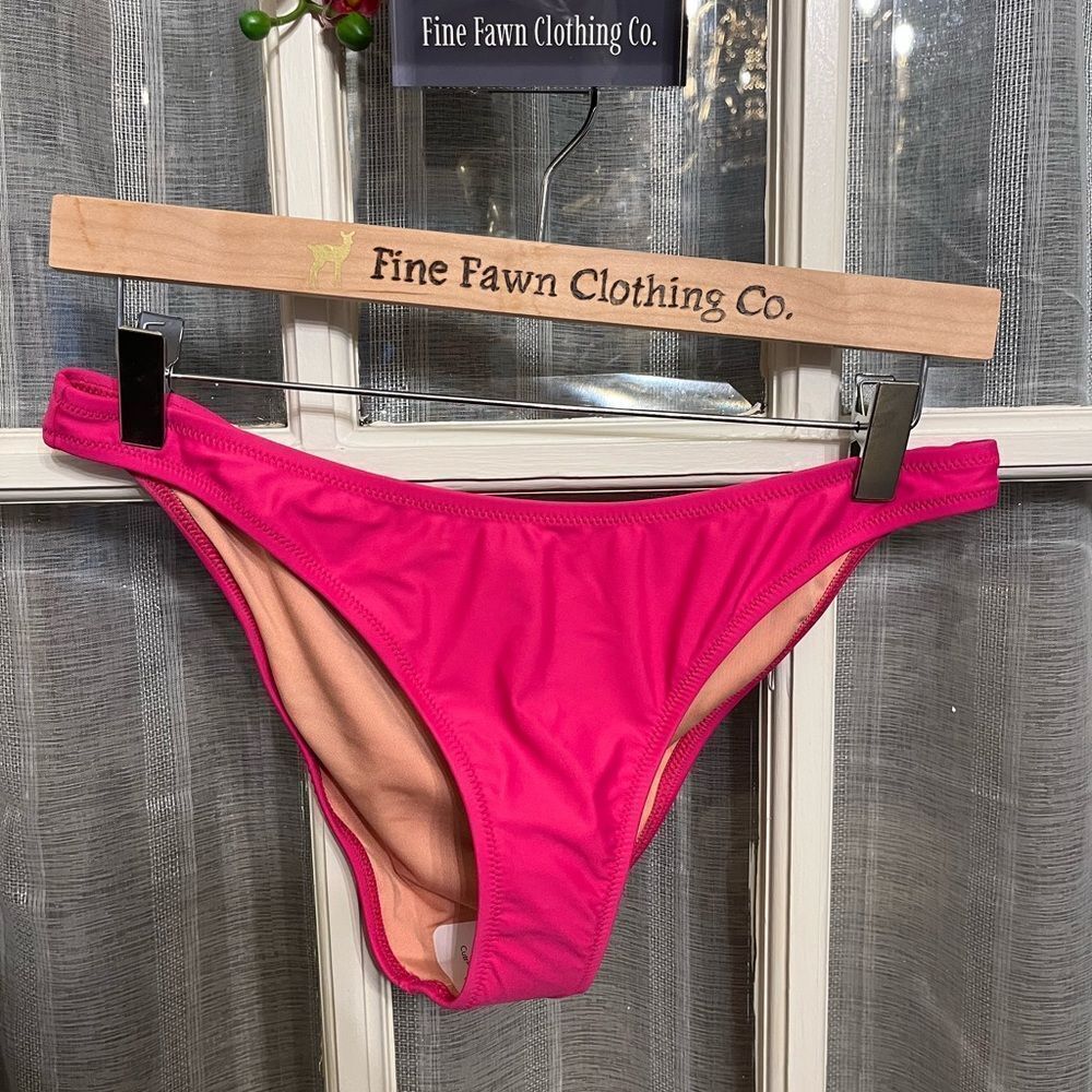 J. Crew Vibrant Pink Bikini Bottom